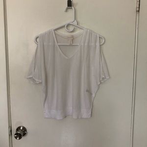 Chico’s White Lightweight Top